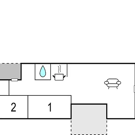 Three-bedroom Holiday Skibby With A Fireplace 04 Hébergement de vacances